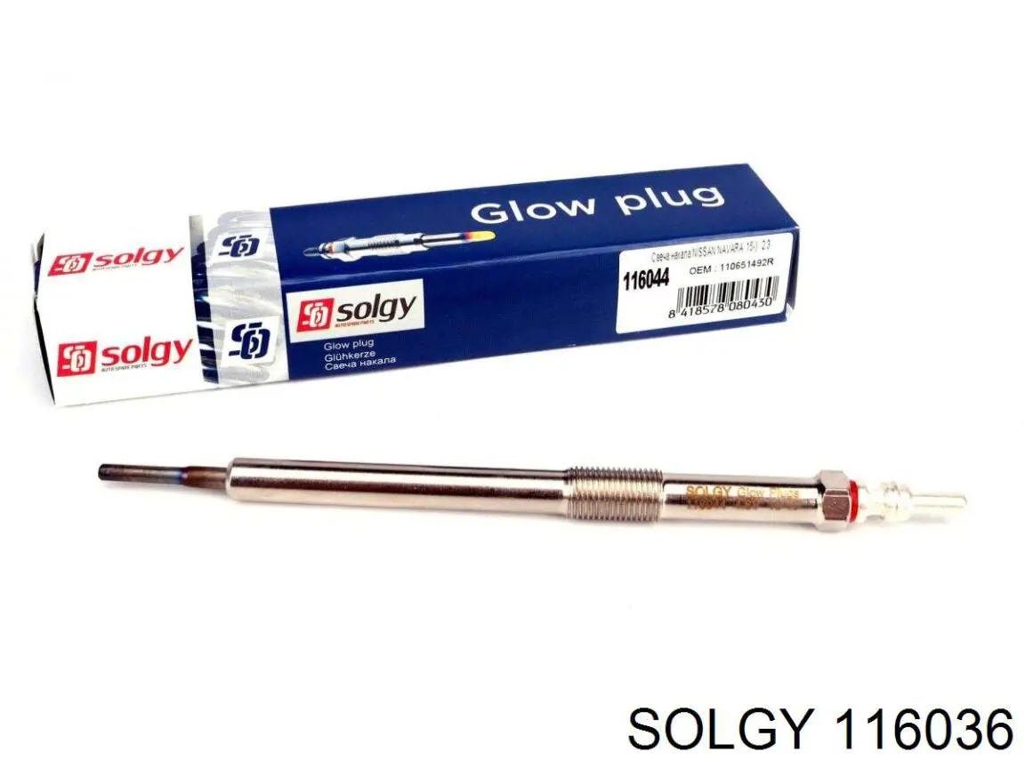 Купить 116036 Solgy Свечи накала
