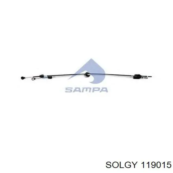 119015 Solgy трос переключения передач сдвоенный