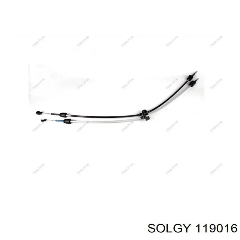 Cables De Accionamiento, Caja De Cambios 119016 Solgy