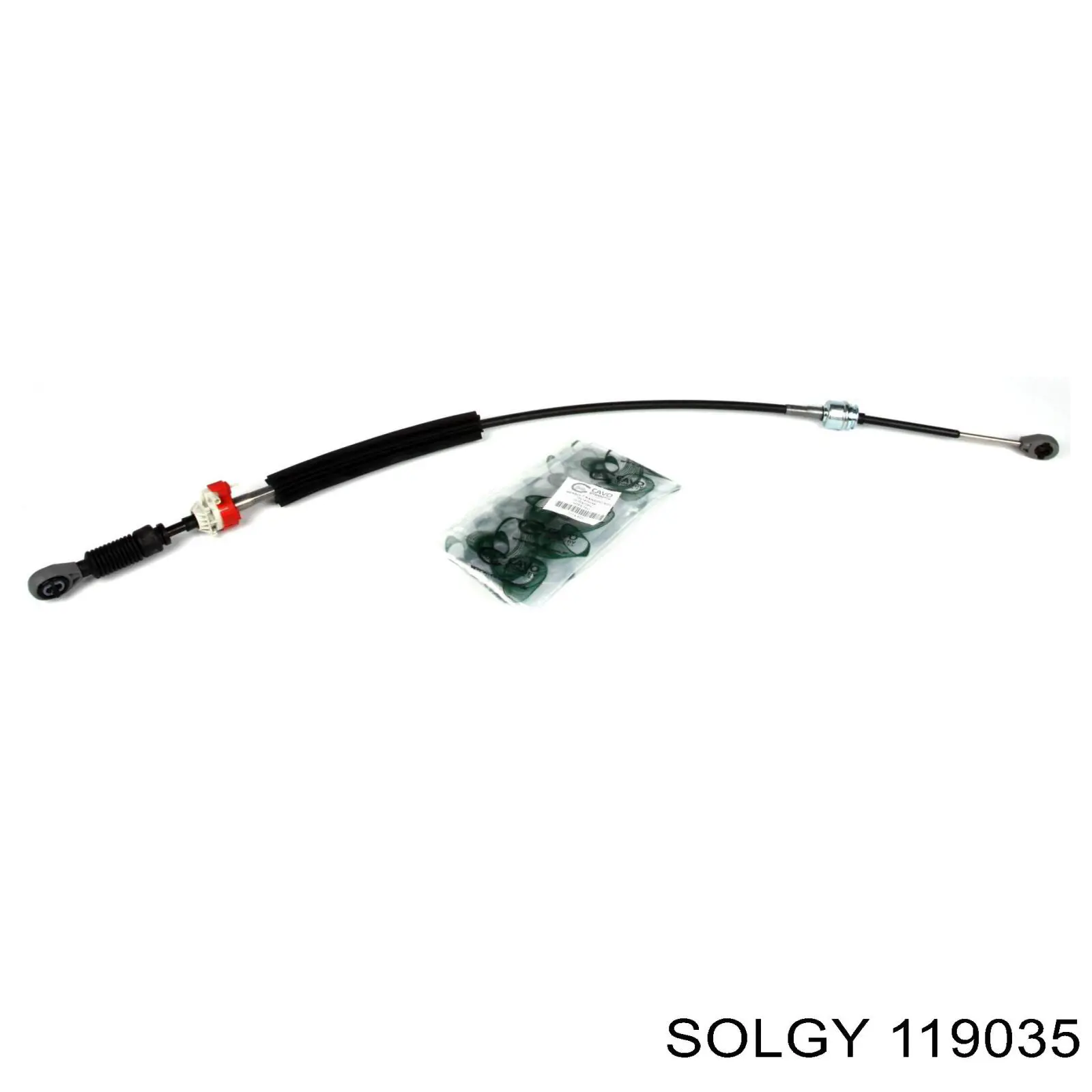 119035 Solgy cabo de mudança (de seleção de velocidade)