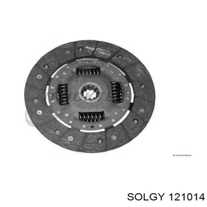 Диск сцепления 121014 Solgy