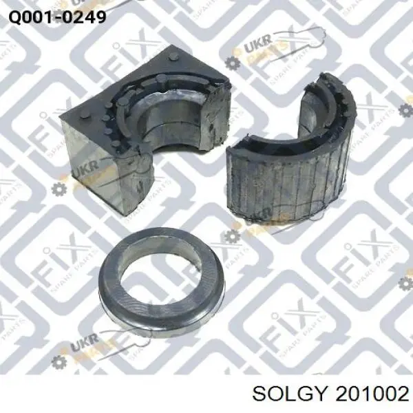 201002 Solgy Разрезная втулка стабилизатора