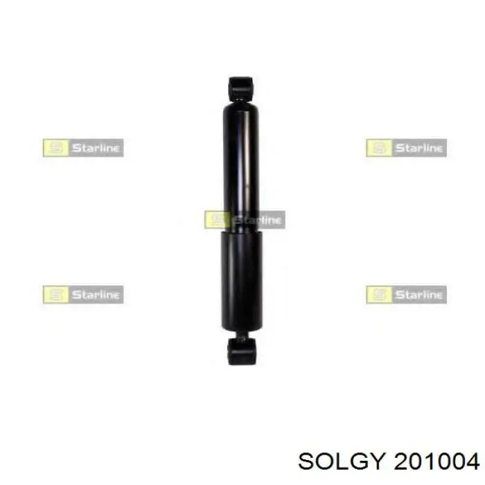 Втулка заднего амортизатора 201004 Solgy
