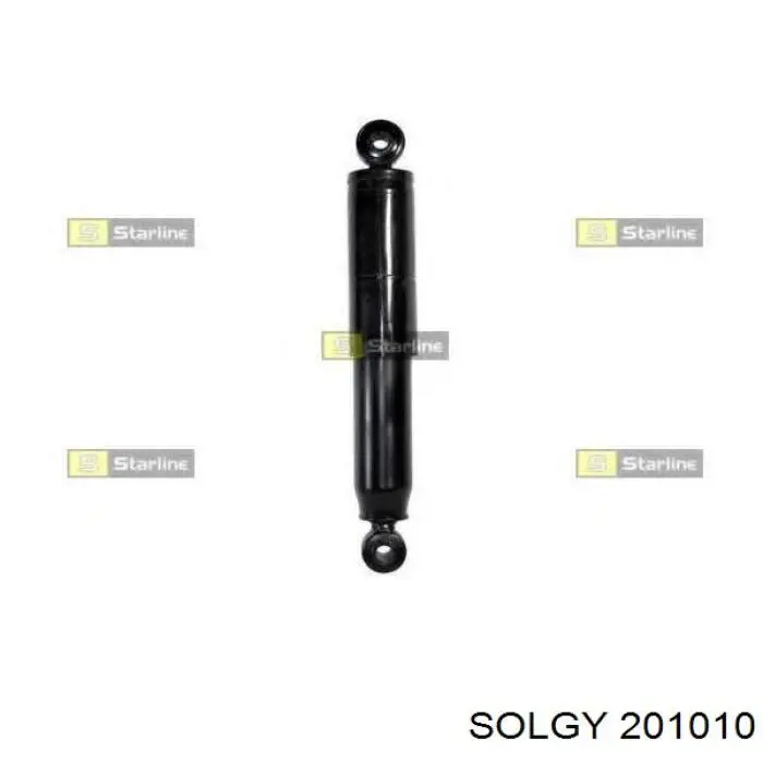 Втулка заднего амортизатора 201010 Solgy