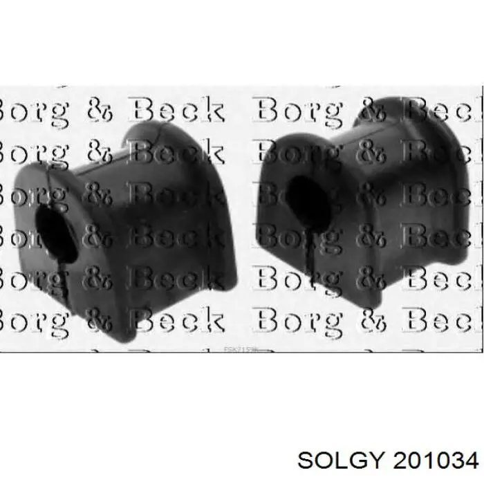 201034 Solgy Разрезная втулка стабилизатора