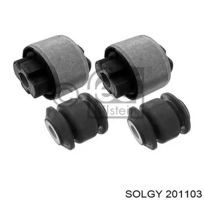 Сайлентблок переднего нижнего рычага Solgy 201103