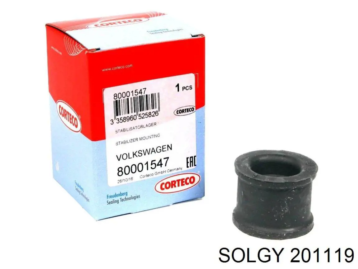 Втулка стойки переднего стабилизатора Solgy 201119 цена, от 1.05 USD