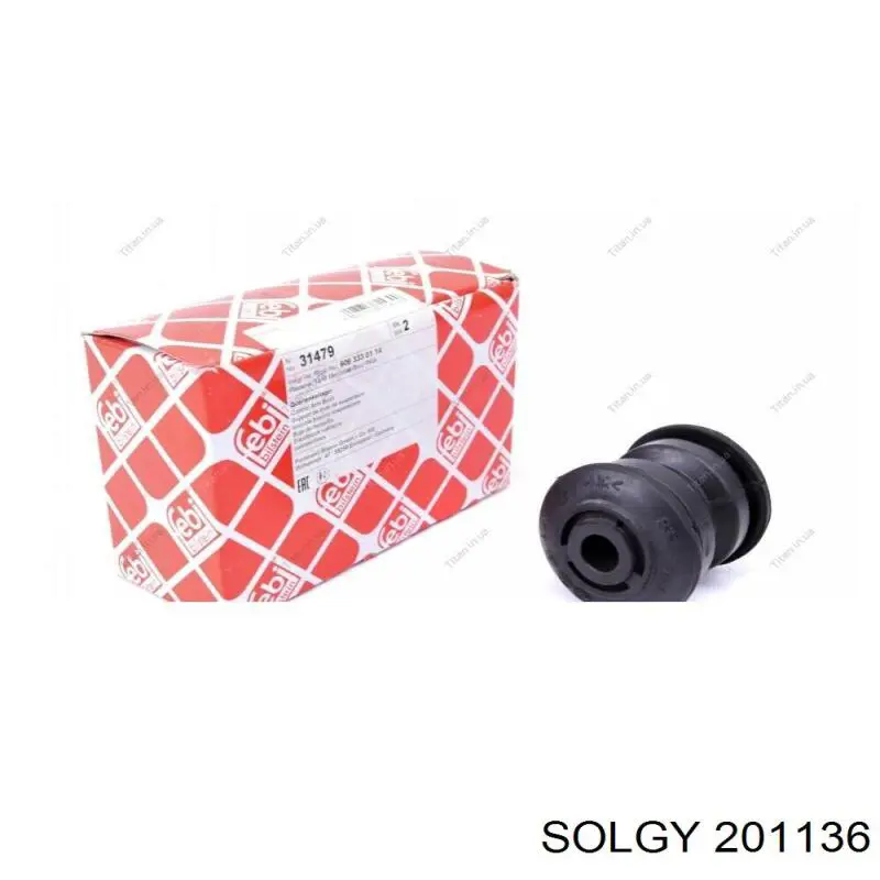 201136 Solgy Сайлентблок нижнего переднего рычага