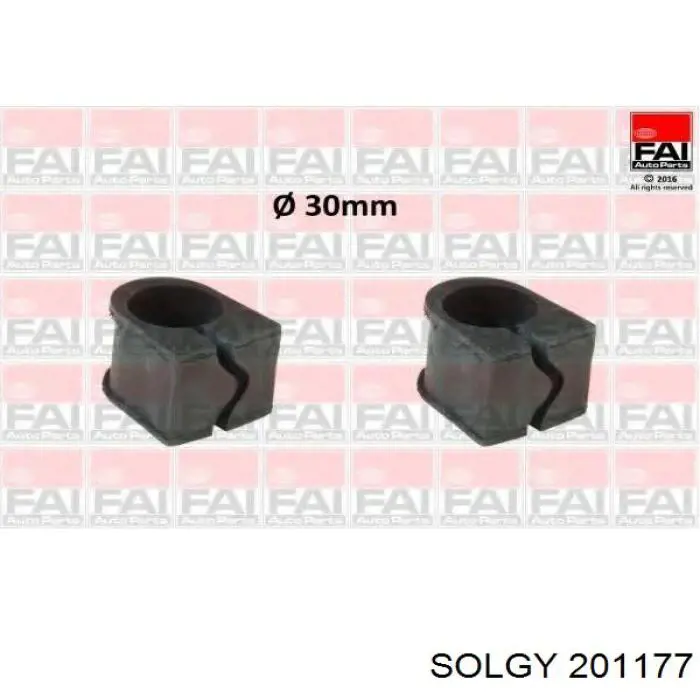 Втулка переднего стабилизатора Solgy 201177 цена, от 1.32 USD