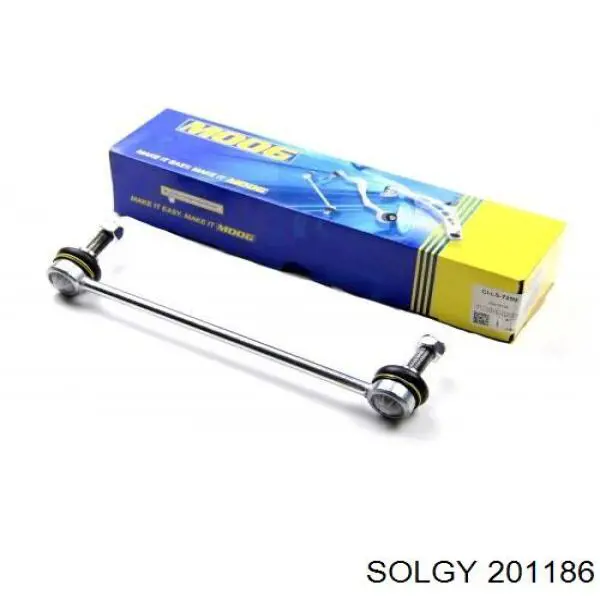 Втулка стабилизатора переднего 201186 Solgy
