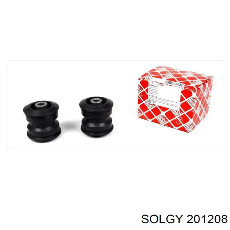 Купить 201208 Solgy Втулка рессоры