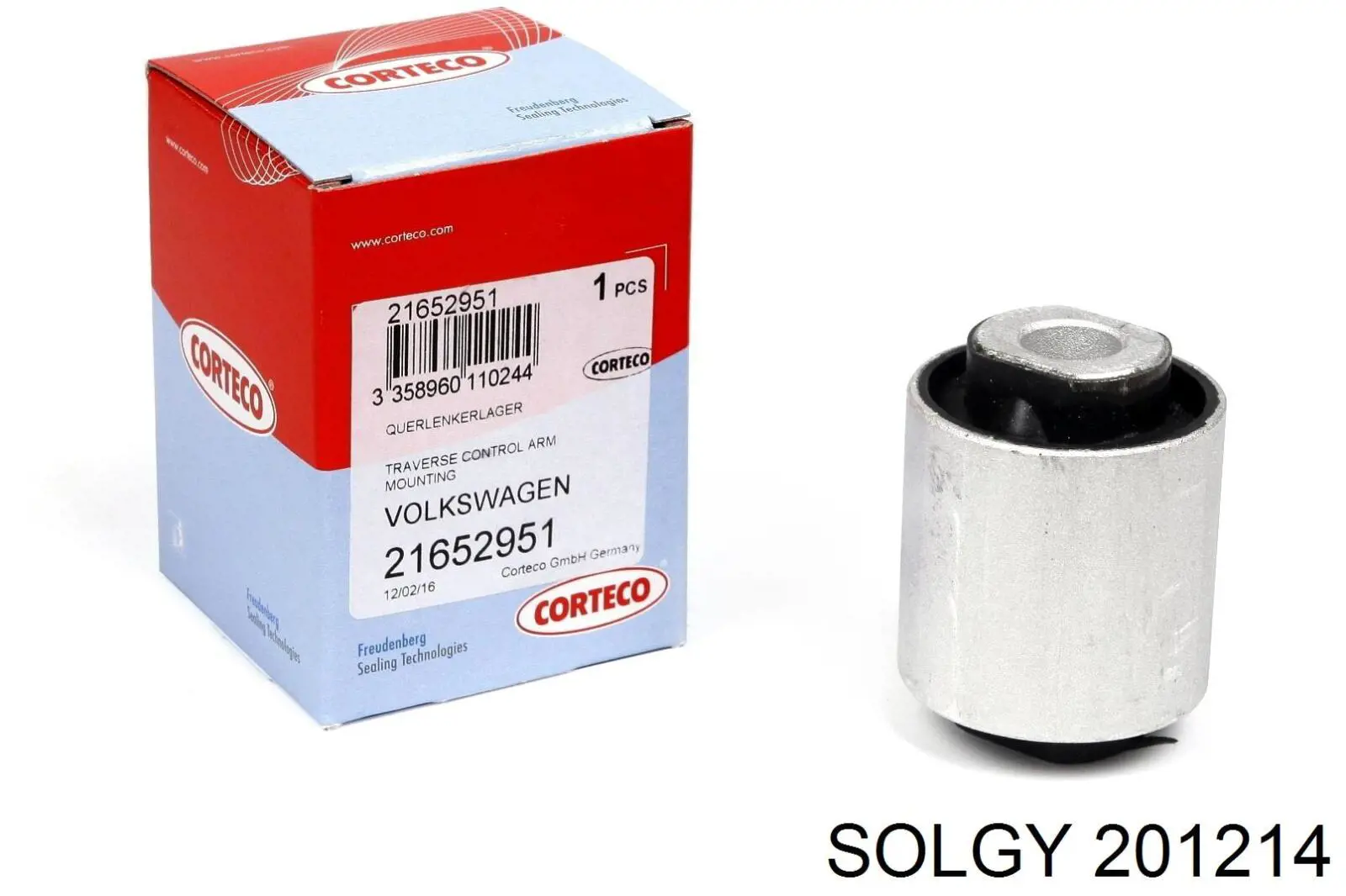 Купить 201214 Solgy Сайлентблок нижний передней подвески