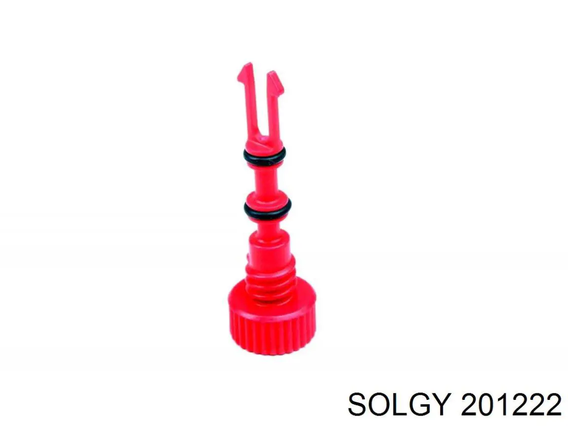 Подушка радіатора охолодження, нижня 201222 Solgy