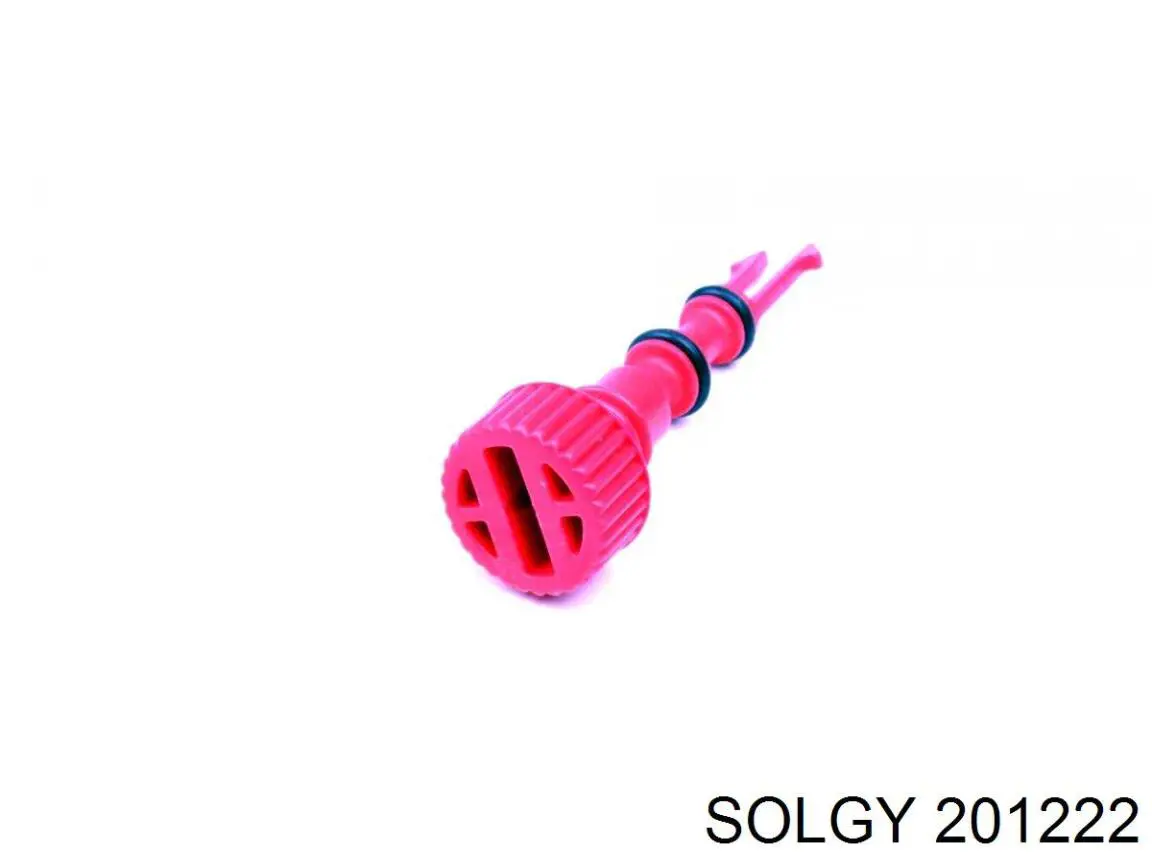 Кронштейн радиатора нижний 201222 Solgy