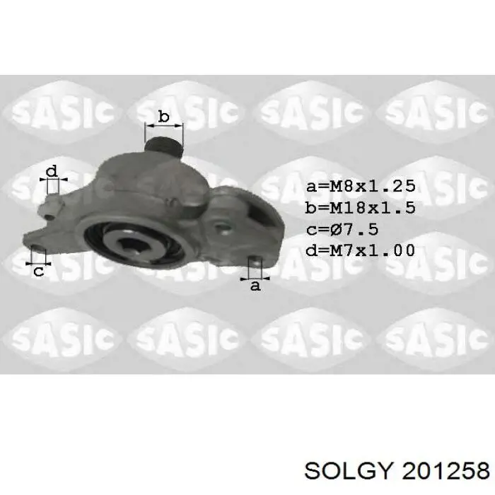 Кронштейн (траверса) заднего редуктора передняя Solgy 201258 цена, от 29.13 USD