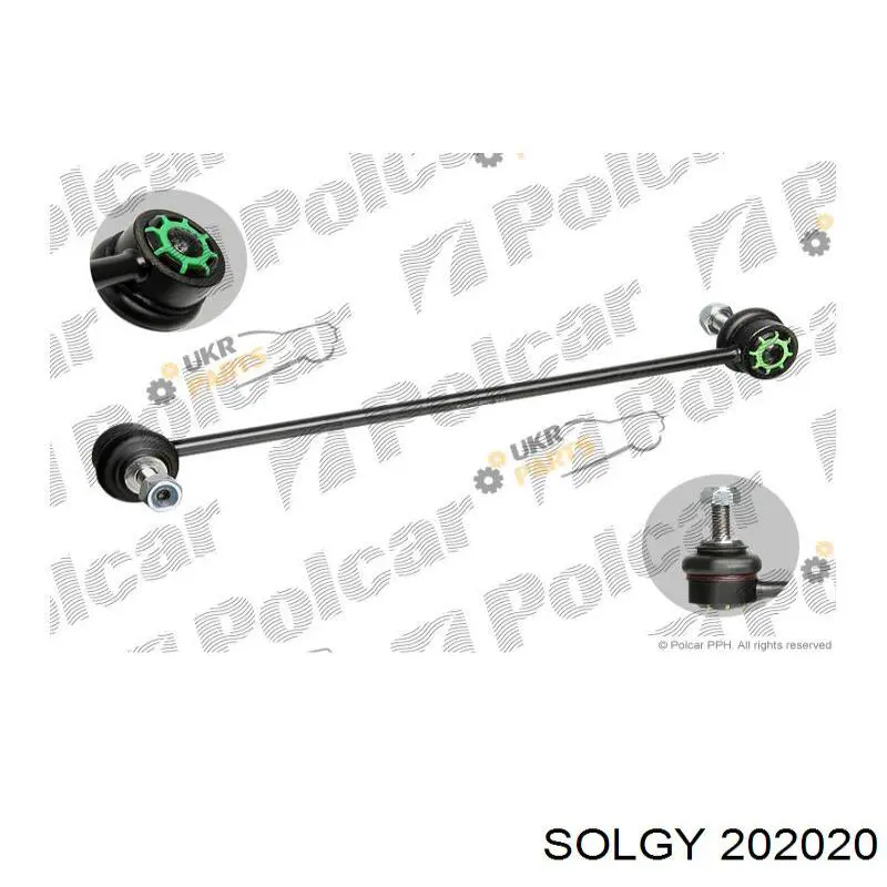 Купить 202020 Solgy Амортизационная стойка
