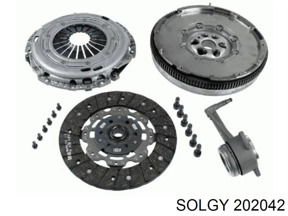 202042 Solgy Тяжка стабилизатора, переднего, правая