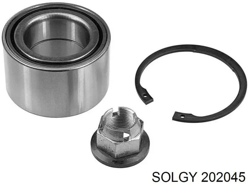 202045 Solgy Тяжка стабилизатора, переднего, левая