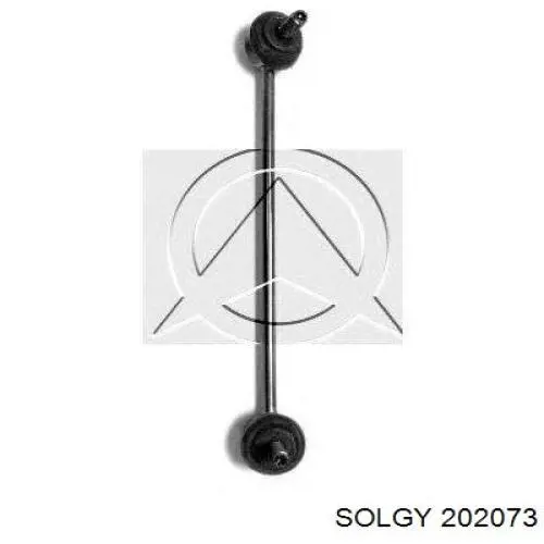 Купить 202073 Solgy Солдатик стабилизатора, переднего, правый