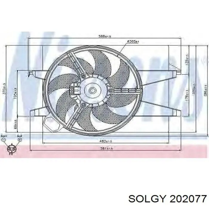 Купить 202077 Solgy Амортизационная стойка