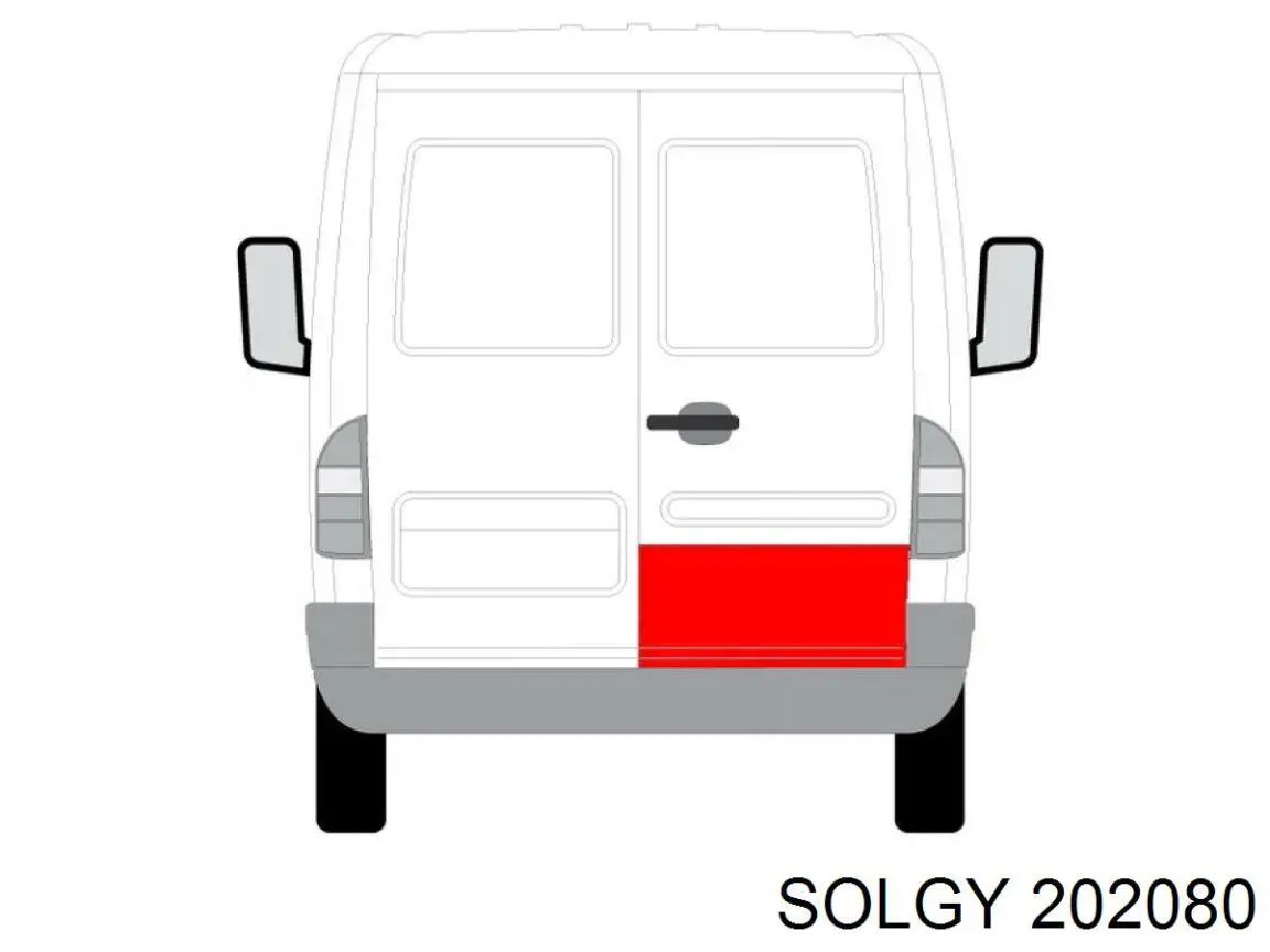 Стойка переднего стабилизатора левая 202080 Solgy