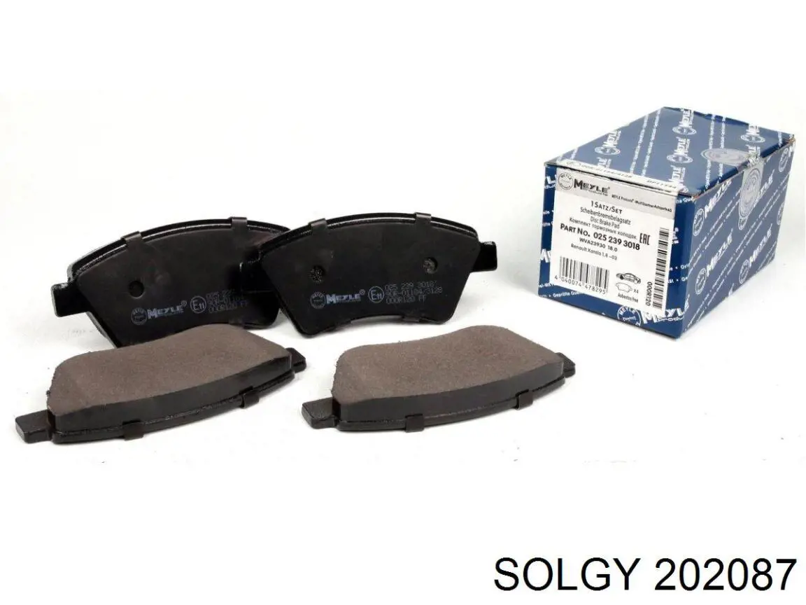 202087 Solgy Отбойник рычага переднего нижнего
