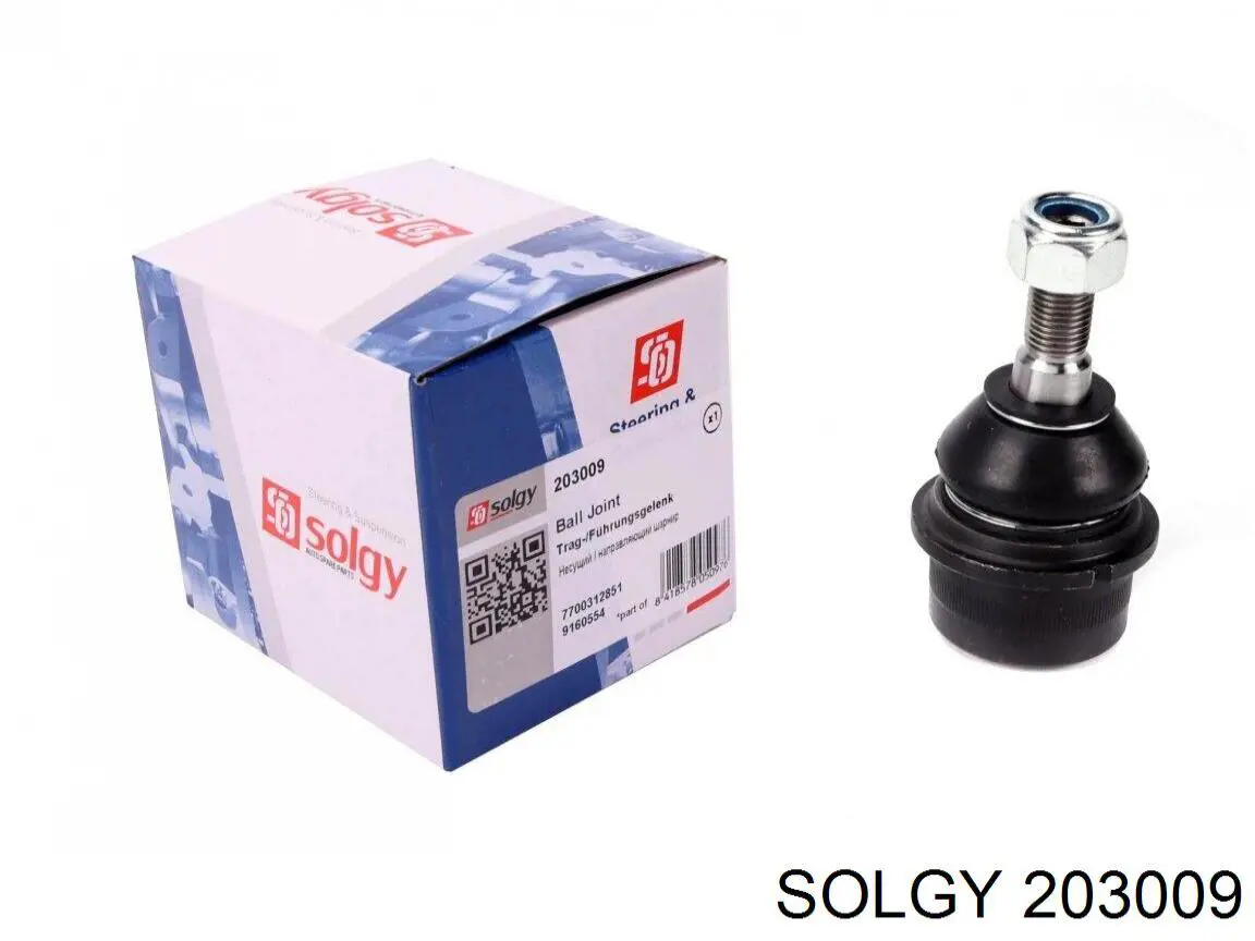 Верхняя шаровая опора 203009 Solgy