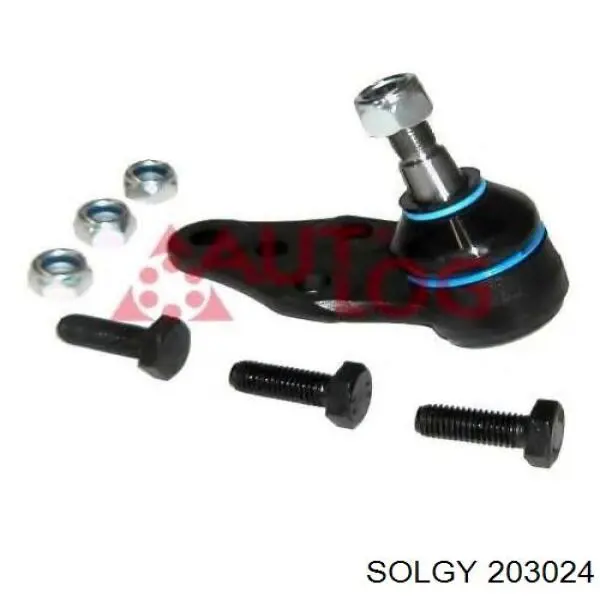 Кульова опора, нижня 203024 Solgy