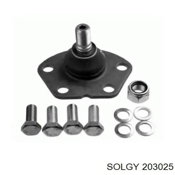 Нижняя шаровая опора 203025 Solgy