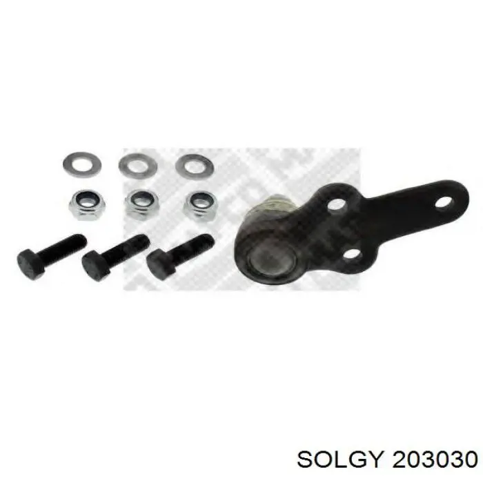 Шаровая опора, нижняя Solgy 203030 цена, от 9.26 USD
