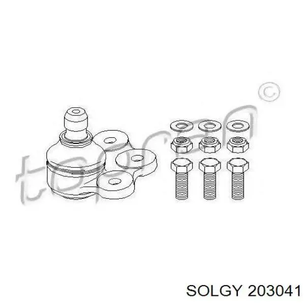 Шаровая опора, нижняя Solgy 203041 цена, от 9.47 USD