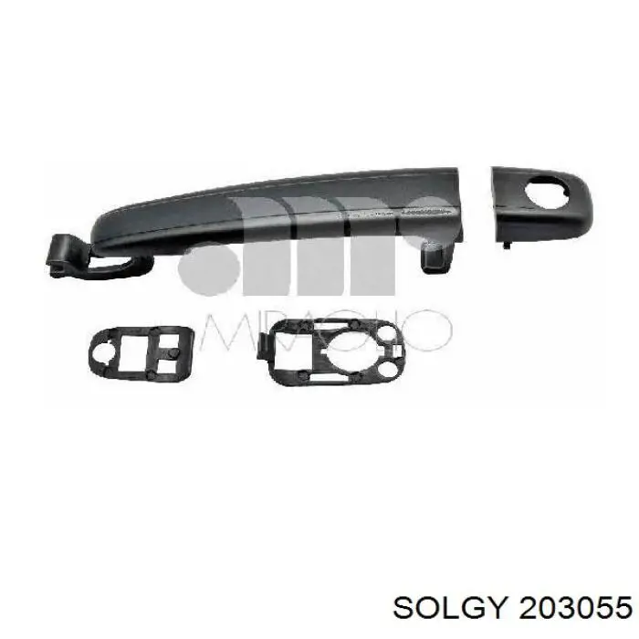 Нижняя шаровая опора 203055 Solgy