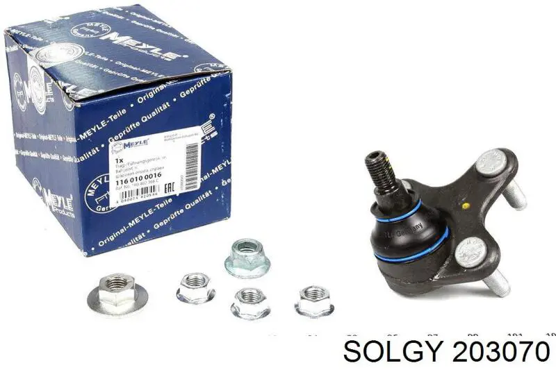 Нижняя правая шаровая опора 203070 Solgy