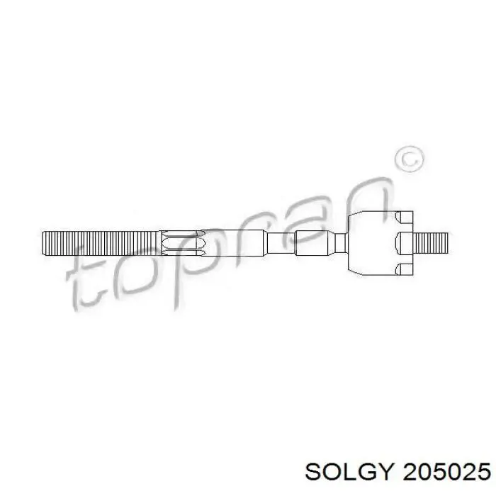 Рулевая тяга Solgy 205025 цена, от 6.60 USD