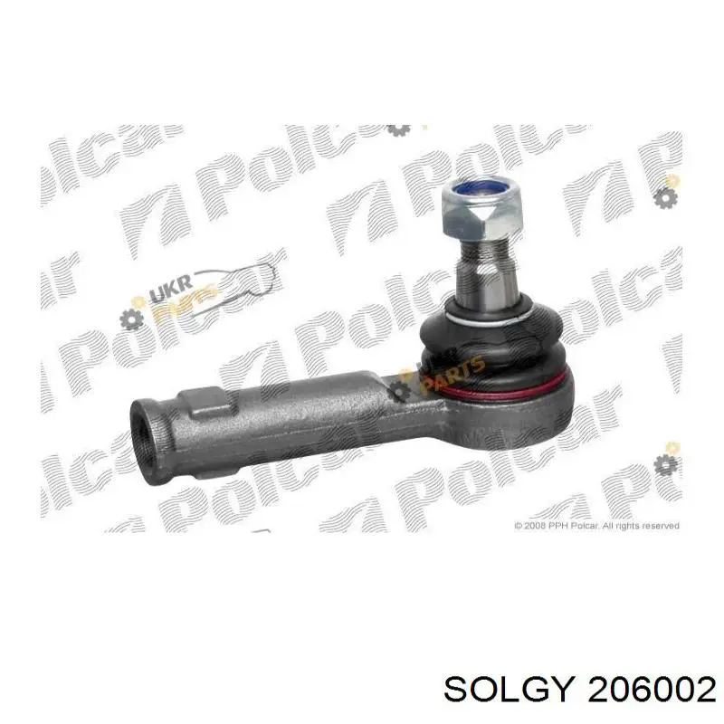 Купить 206002 Solgy Наконечник продольной рулевой тяги задний