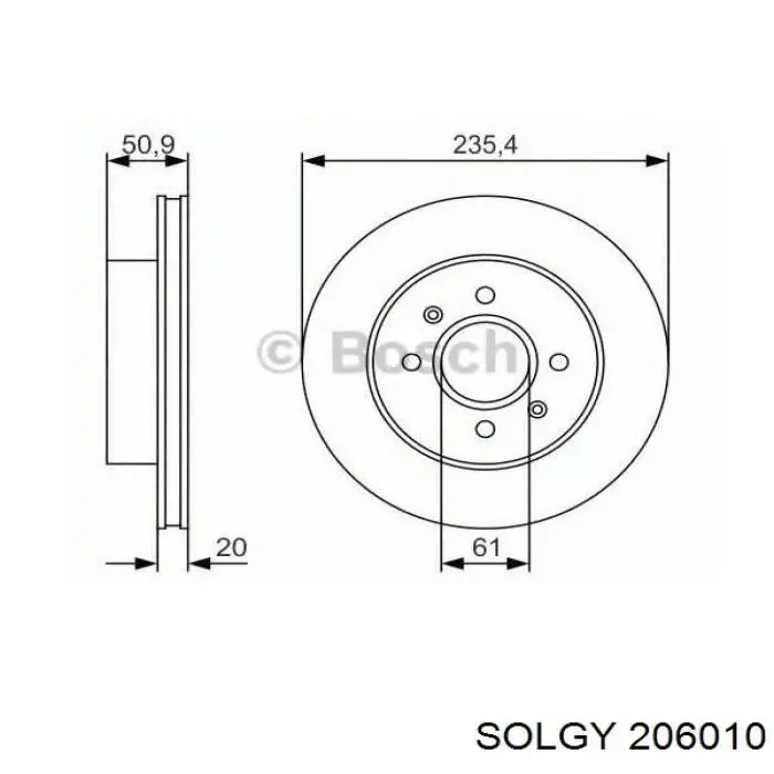 Рулевой наконечник Solgy 206010 цена, от 10.66 USD
