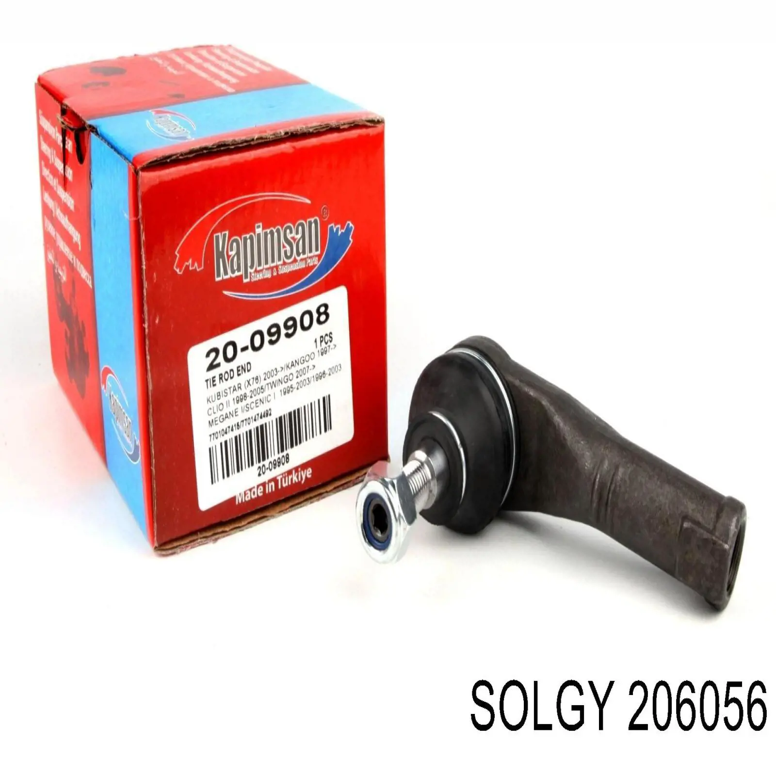 206056 Solgy Наружный наконечник рулевой тяги