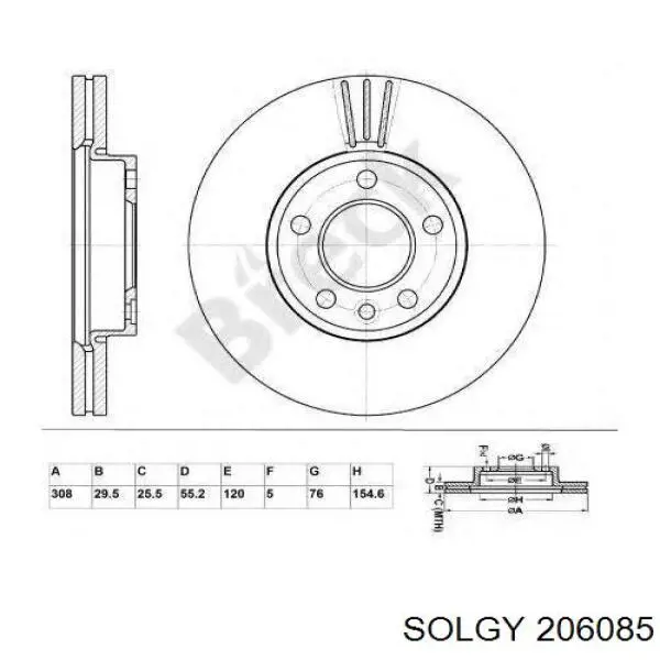 Рулевой наконечник Solgy 206085 цена, от 10.74 USD