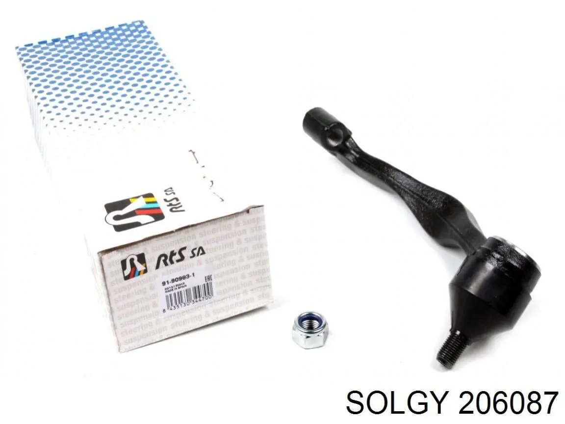 Купить 206087 Solgy Наконечник рулевой тяги, внешний