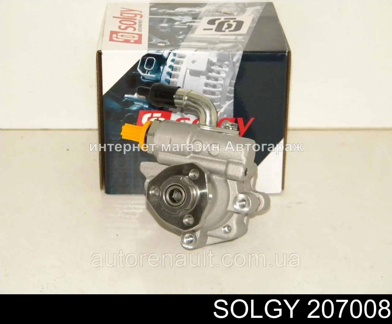 Насос ГУР 207008 Solgy