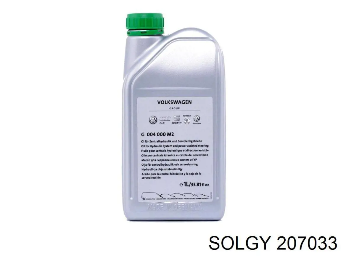 Насос ГУР 207033 Solgy