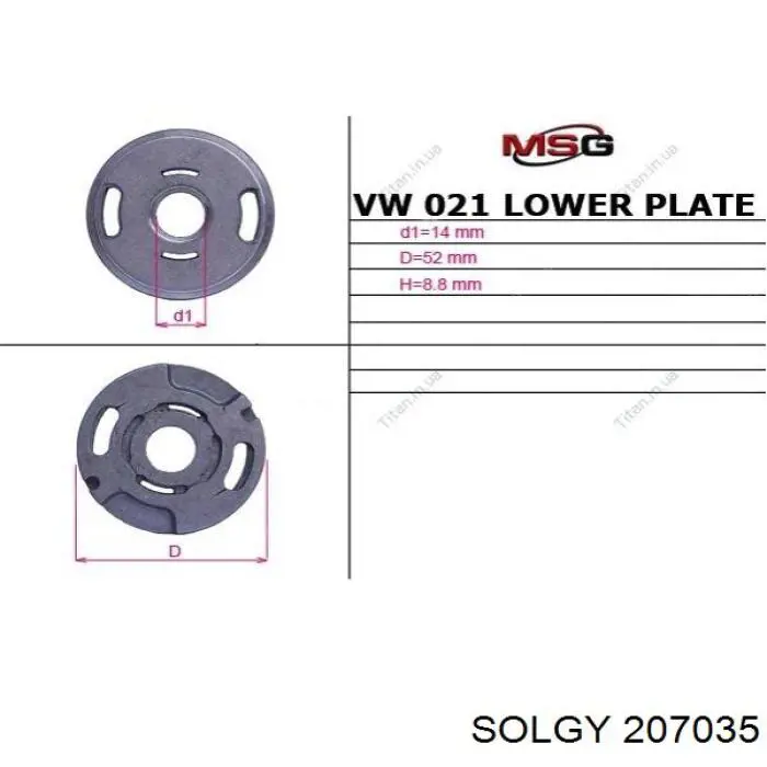 Насос гидравлики Solgy 207035 цена, от 131.02 USD