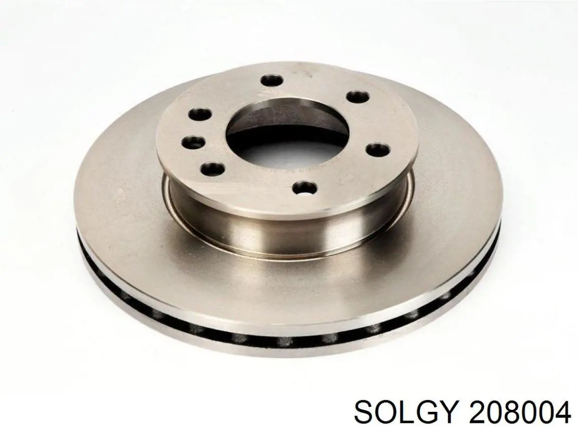 208004 Solgy Диск тормозной передний