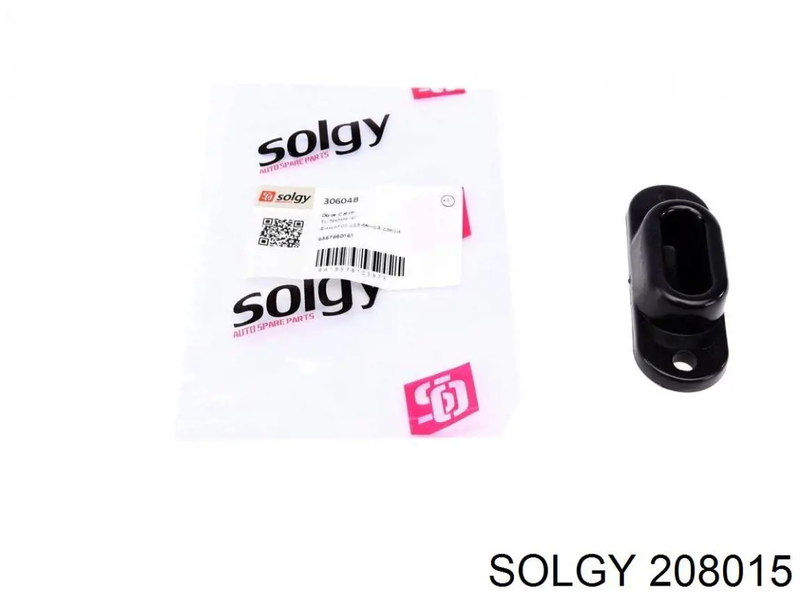 208015 Solgy disco do freio traseiro