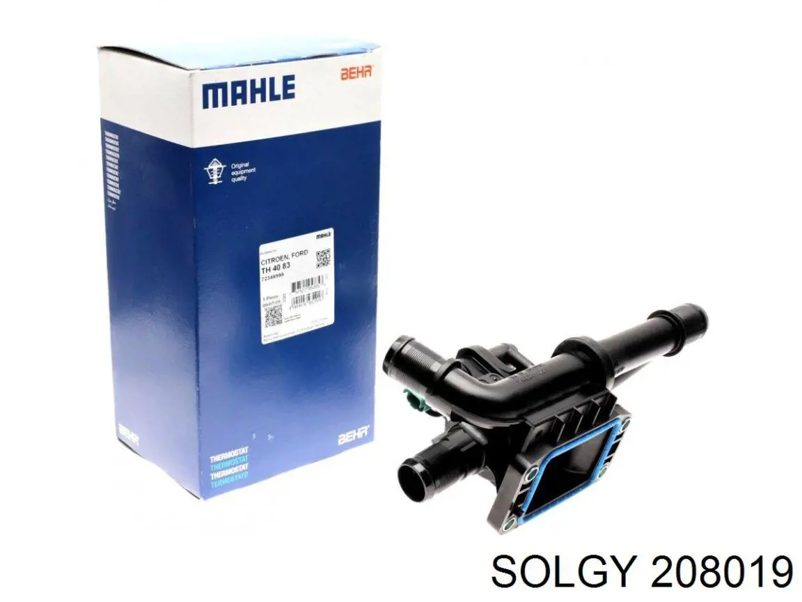 208019 Solgy Диск тормозной передний