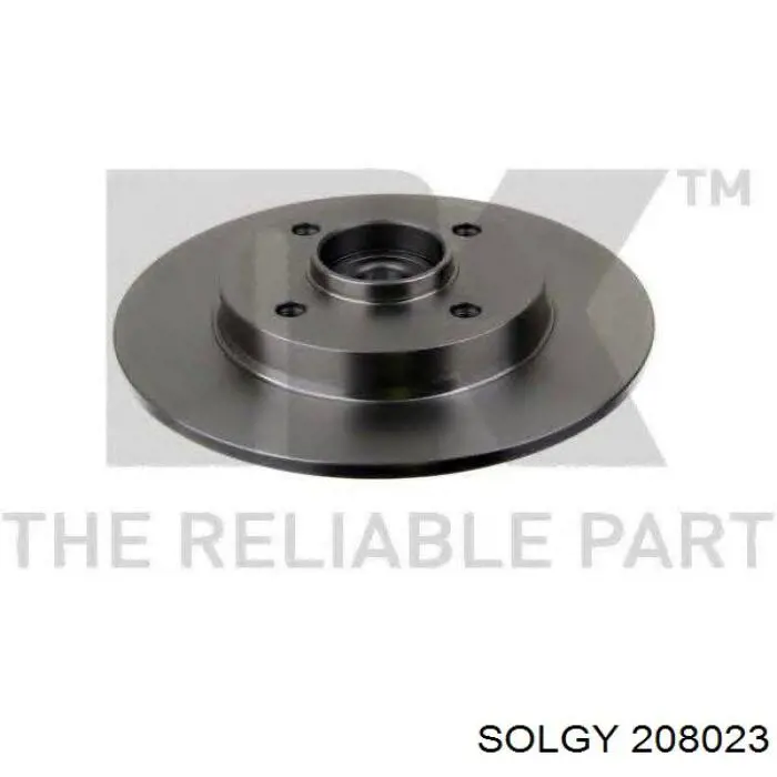 Задний тормозной диск Solgy 208023 цена, от 46.68 USD