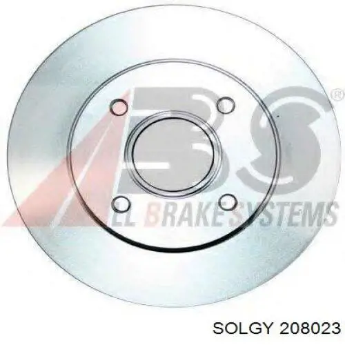 Тормозные диски 208023 Solgy