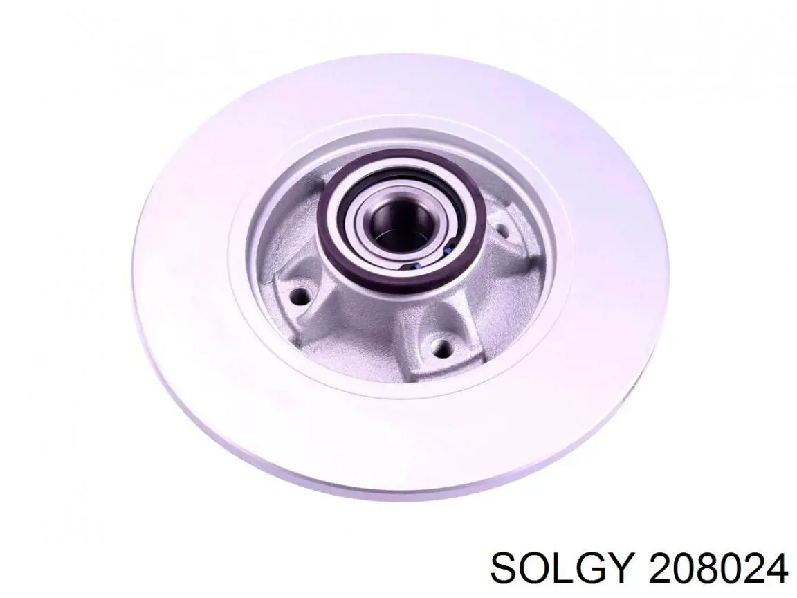 Купить 208024 Solgy Диск тормозной задний