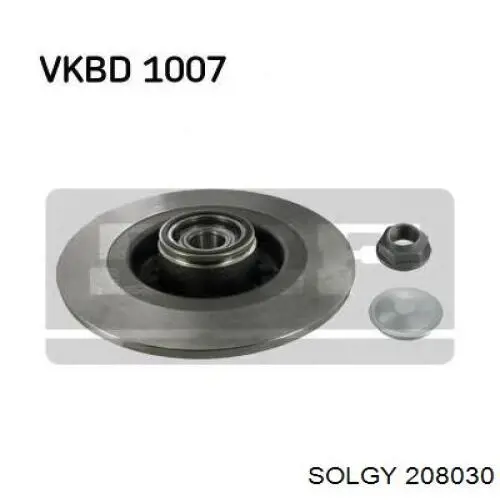 208030 Solgy Дисковый тормоз