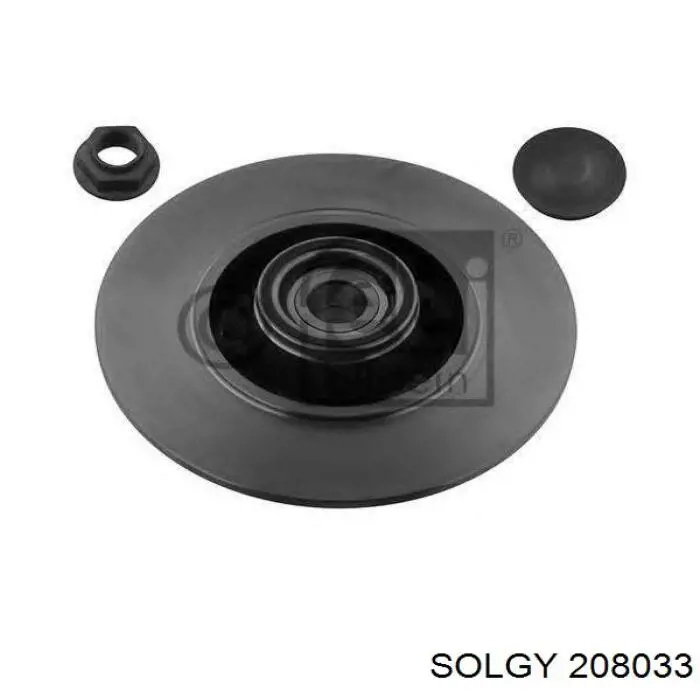 Задний тормозной диск Solgy 208033 цена, от 57.32 USD